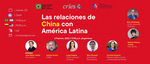 Cynthia Sanborn comenta nuevo estudio sobre Relaciones América Latina y China