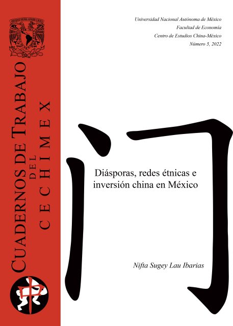 Diásporas, redes étnicas e inversión china en México