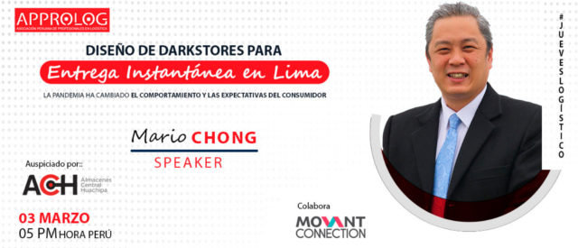 Mario Chong: Diseño de Darkstores para la entrega instantánea en Lima
