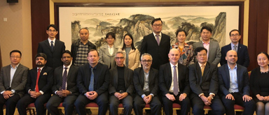 Professor Norberto Barreto presented research at an international symposium in Changsha, China