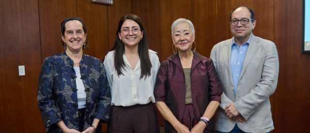 The Department of Humanities and CECHAP co-organized a dialogue with renowned academic Evelyn Hu-DeHart at Universidad del Pacifico