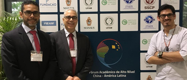 Professors Julio Aguirre and Omar Narrea participated in the “7th China-Latin America High-Level Academic Forum” held in Brazil representing the Center