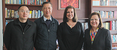 Universidad del Pacífico receives visits from important institutions from China