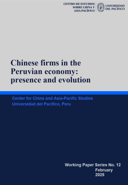 Chinese firms in the Peruvian economy: presence and evolution
