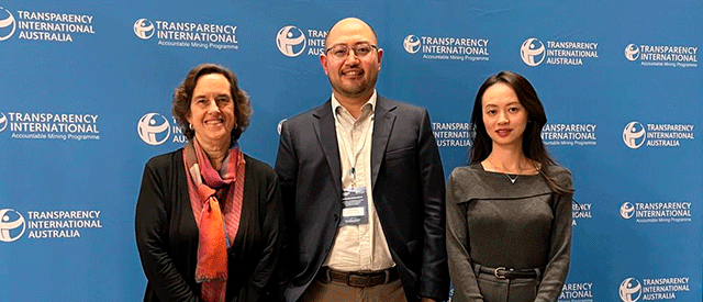 El CECHAP participó en evento internacional sobre gobernanza de recursos naturales y transición energética