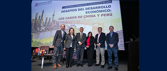 Conferencia Internacional y Presentación de Libro – Desafíos del Desarrollo Económico: Los casos de China y Perú