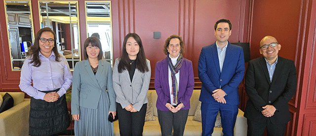 El Centro recibe la visita de la Dras. Jingjia Zhang y Chenxin Jin