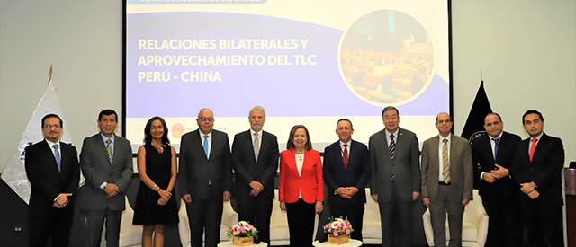 II Encuentro Académico Exportador “Relaciones bilaterales y aprovechamiento del TLC Perú – China”