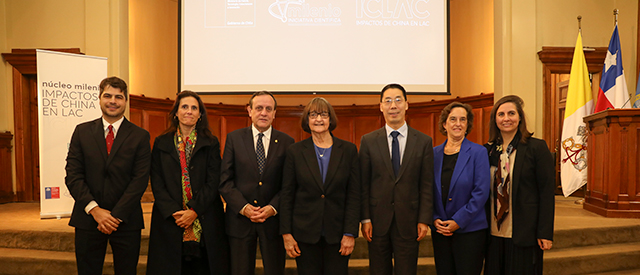 Cynthia Sanborn asistió al lanzamiento de Núcleo Milenio Impactos de China en América Latina y el Caribe (ICLAC) en Santiago de Chile