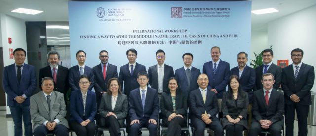 International Workshop “Finding a Way to Avoid the Middle Income Trap: The Cases of China and Peru”