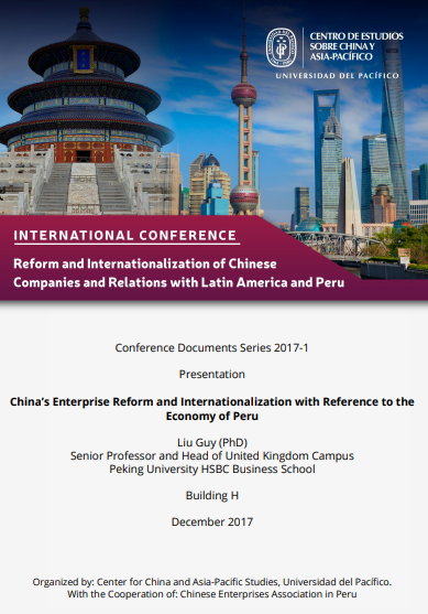 China’s Enterprise Reform and Internationalization with Reference to the Economy of Peru